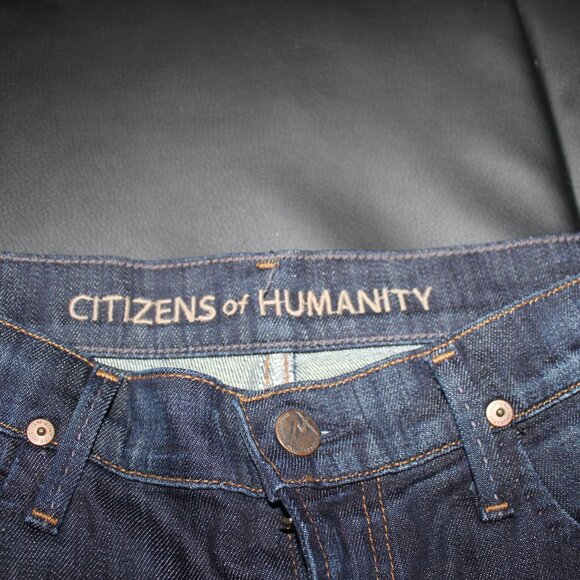 Citizens of Humanity  - Dani Crop Straight Leg Jeans in Scorpio Wash size 27 - Picture 6 of 10